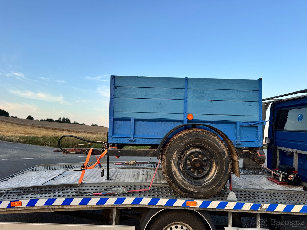 Vozík sklopný, vlečka, připvěs. Možnost dopravy. - 11