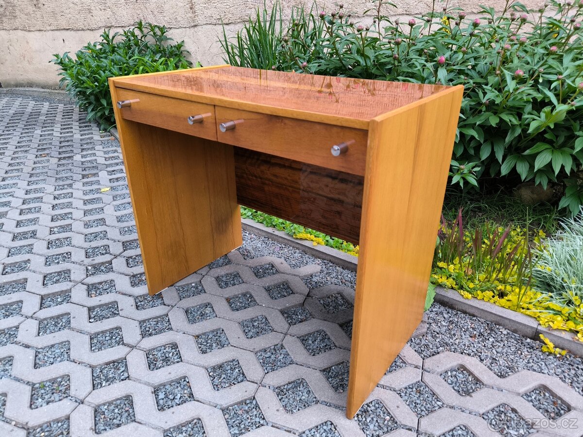 Retro set Femina - noční stolky, toaletka, zrcadlo - 11