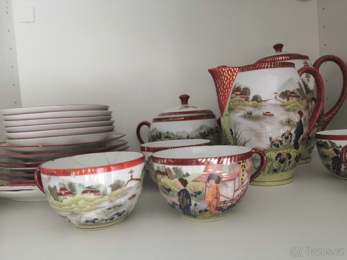 Starý Čínský porcelánový servis. - 11