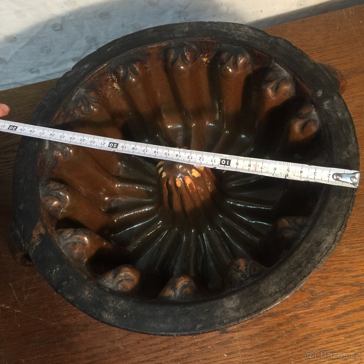 velká velice stará1850 forma Monumentální bábovka - 11