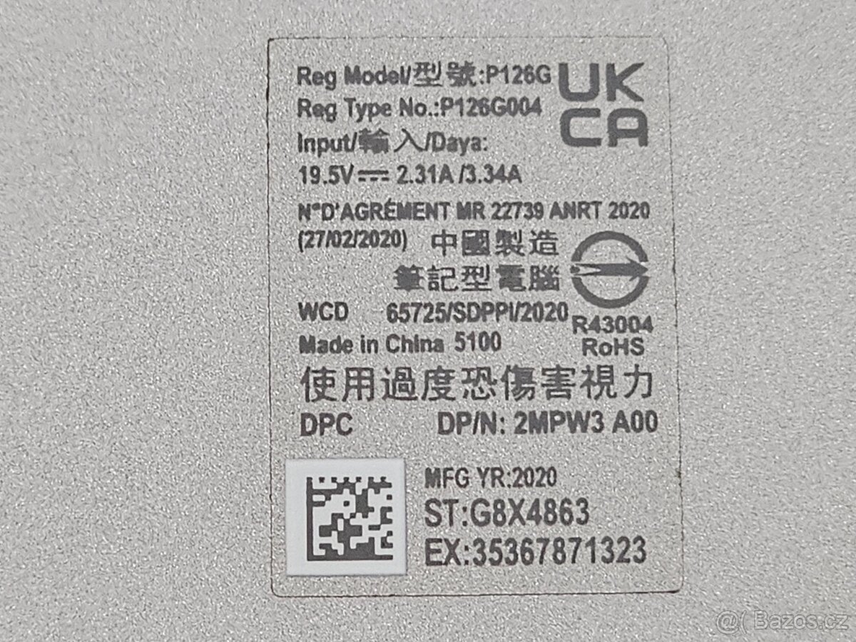 Dotyk. notebook DELL 2in1 - i5 1135G7, Iris Xe, SSD, Win 11 - 11