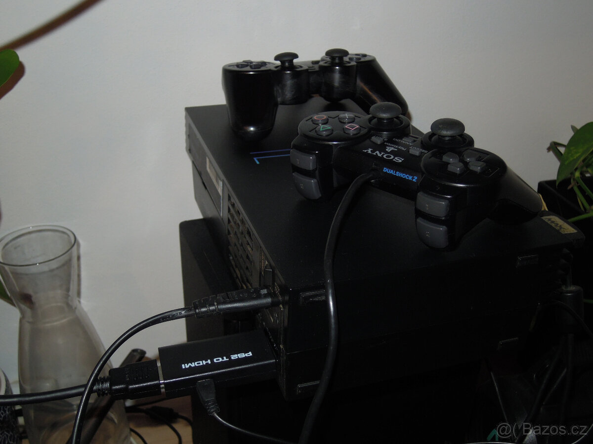 Sony PlayStation 2 FAT 32Mb 2x originální ovladač HDMI-TV - 11