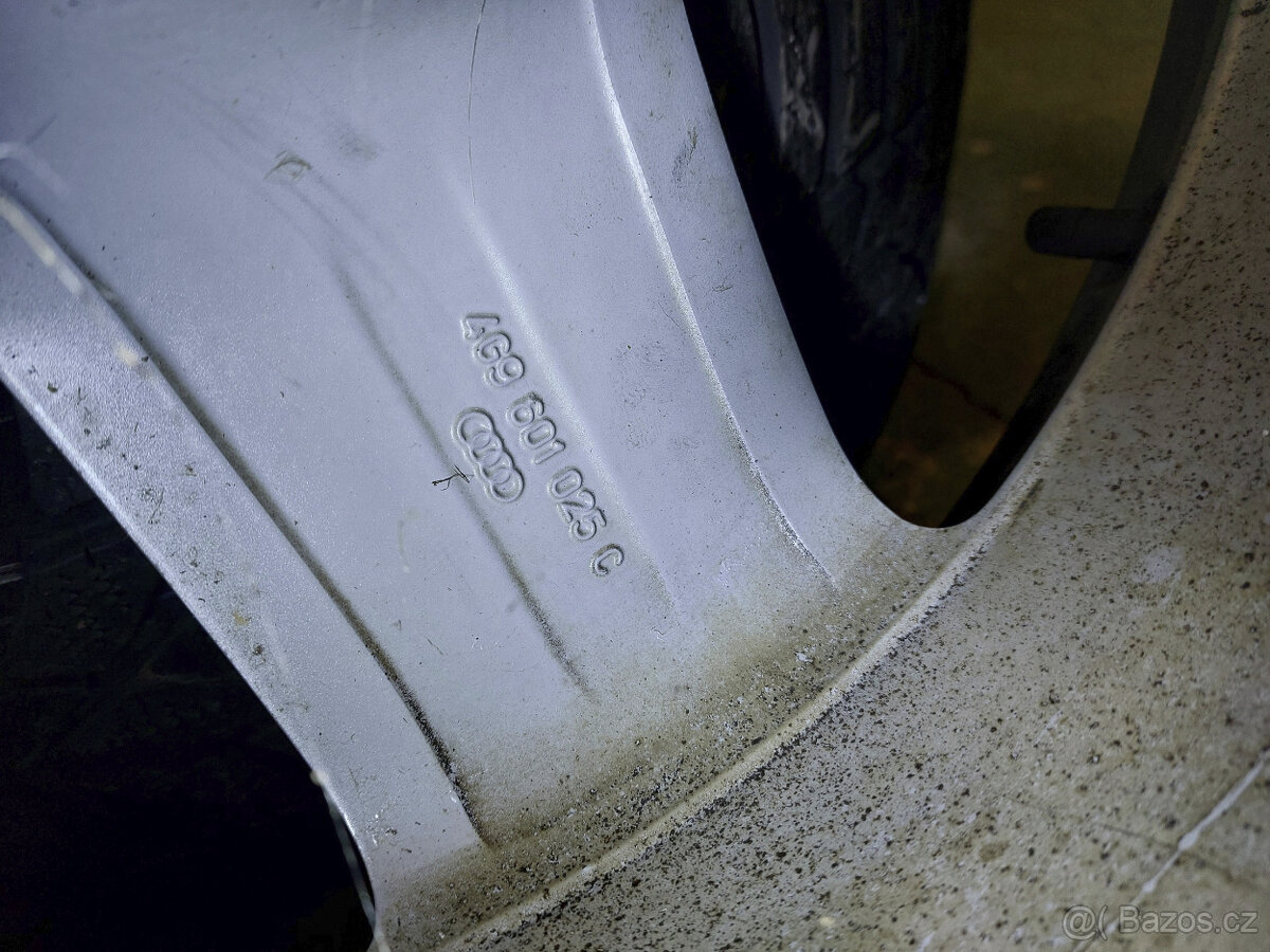 Originál alu kola 18" na Audi A6 Allroad zimní - 11