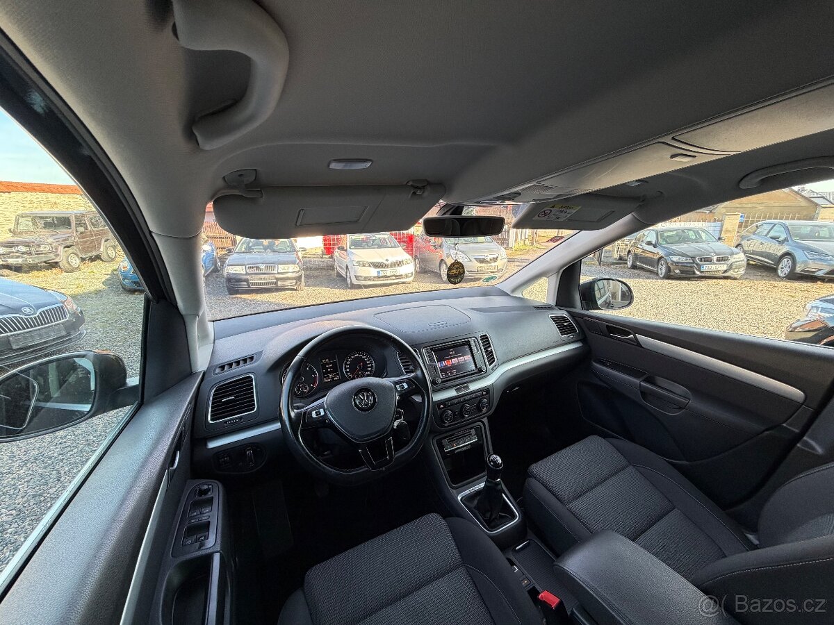 VW Sharan 2.0TDi (110kw) 2015 4motion 7 mist SUPER STAV - 11