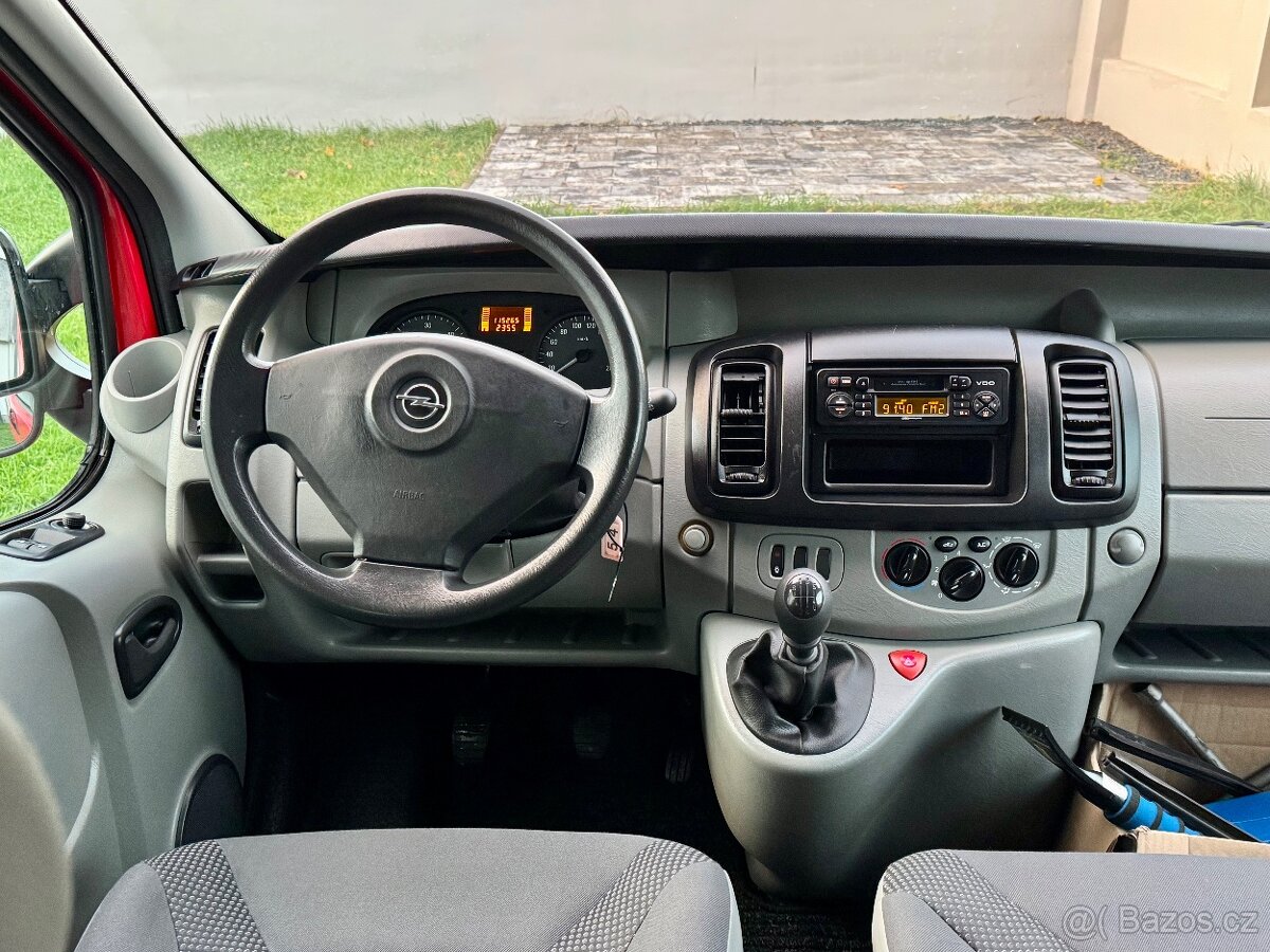 Opel Vivaro, 2.0,84KW,1.MAJITEL,VÝBORNÝ STAV - 11