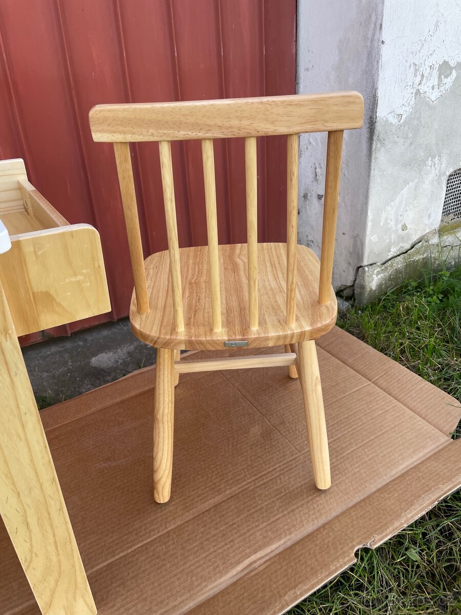 Dětský psací stůl + židle Kave Home - 11