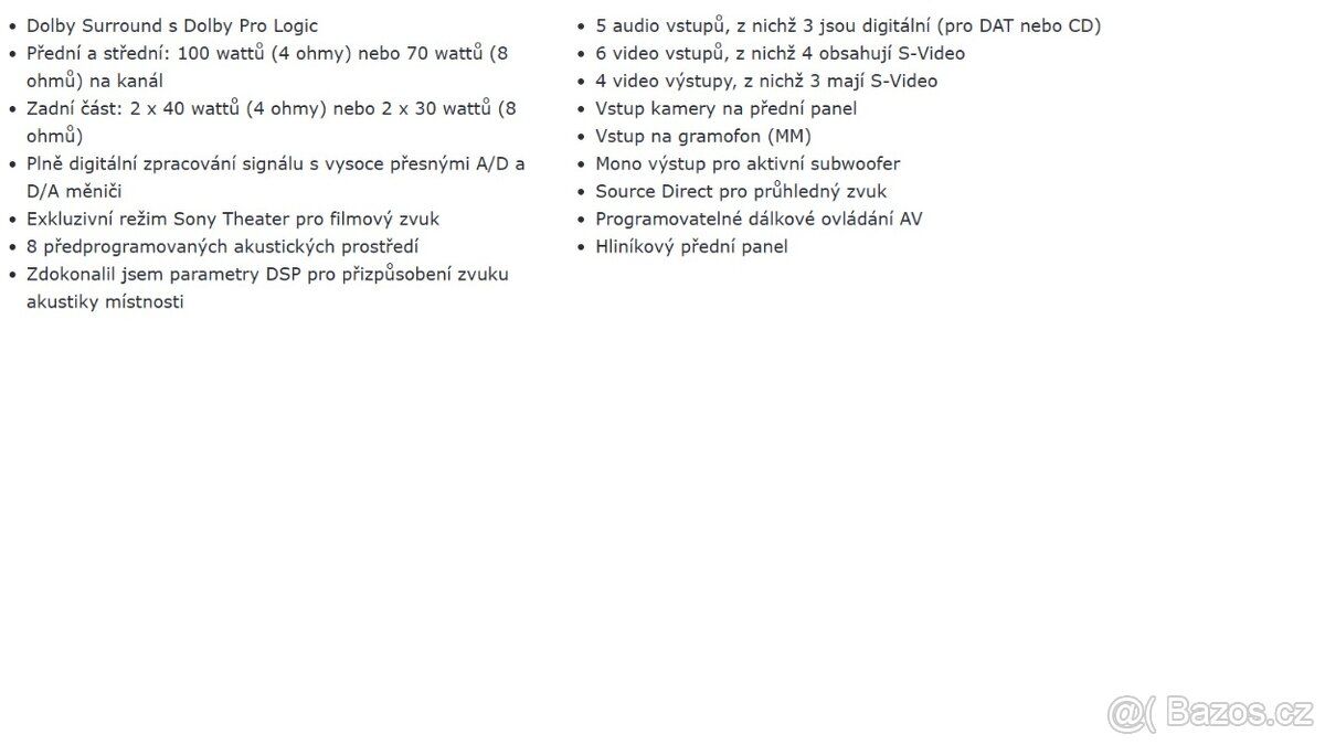 Sony TA-AV790 ES D - 11