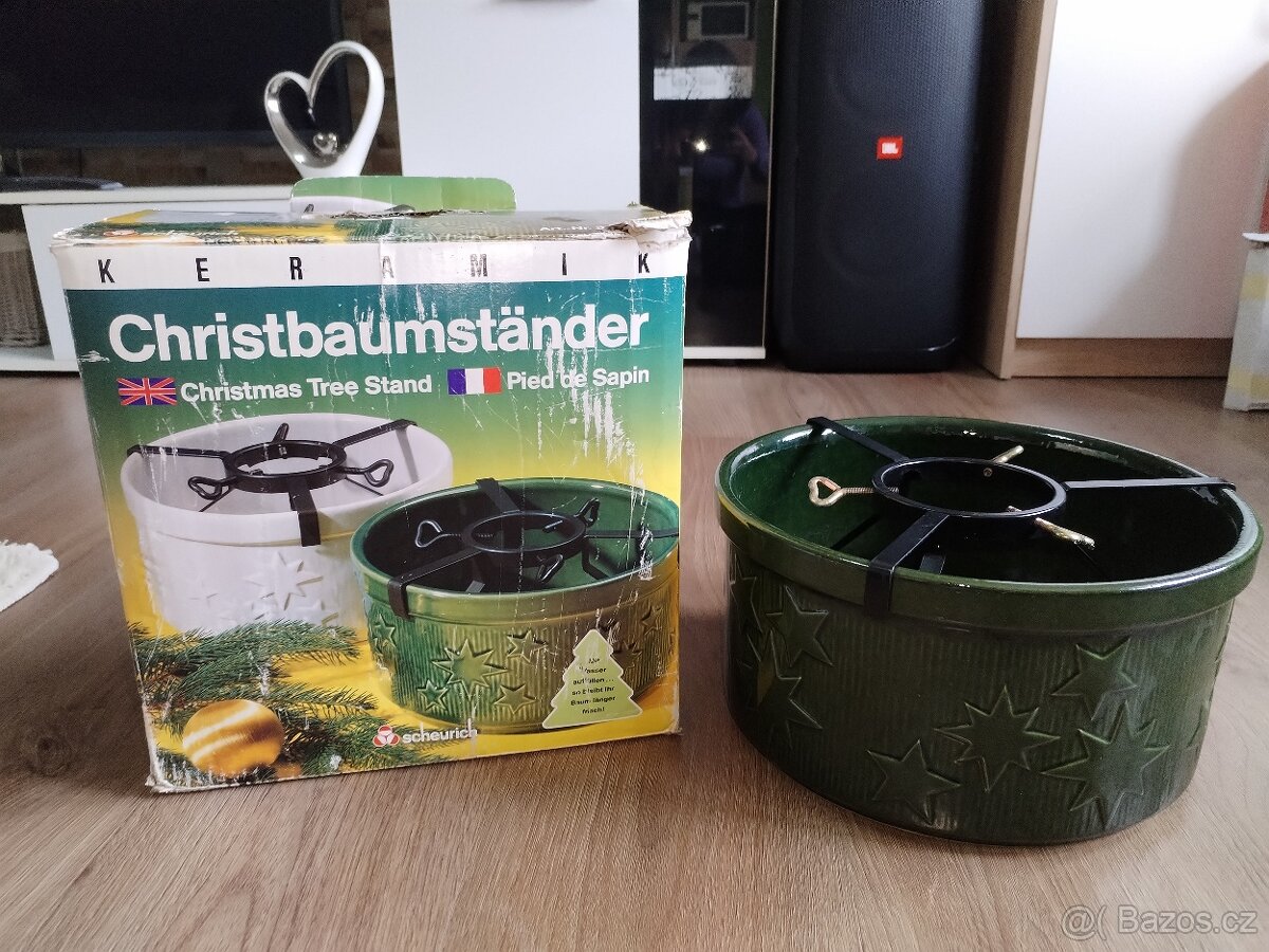 Keramický vánoční stojan na strom až 2,5 m - 11