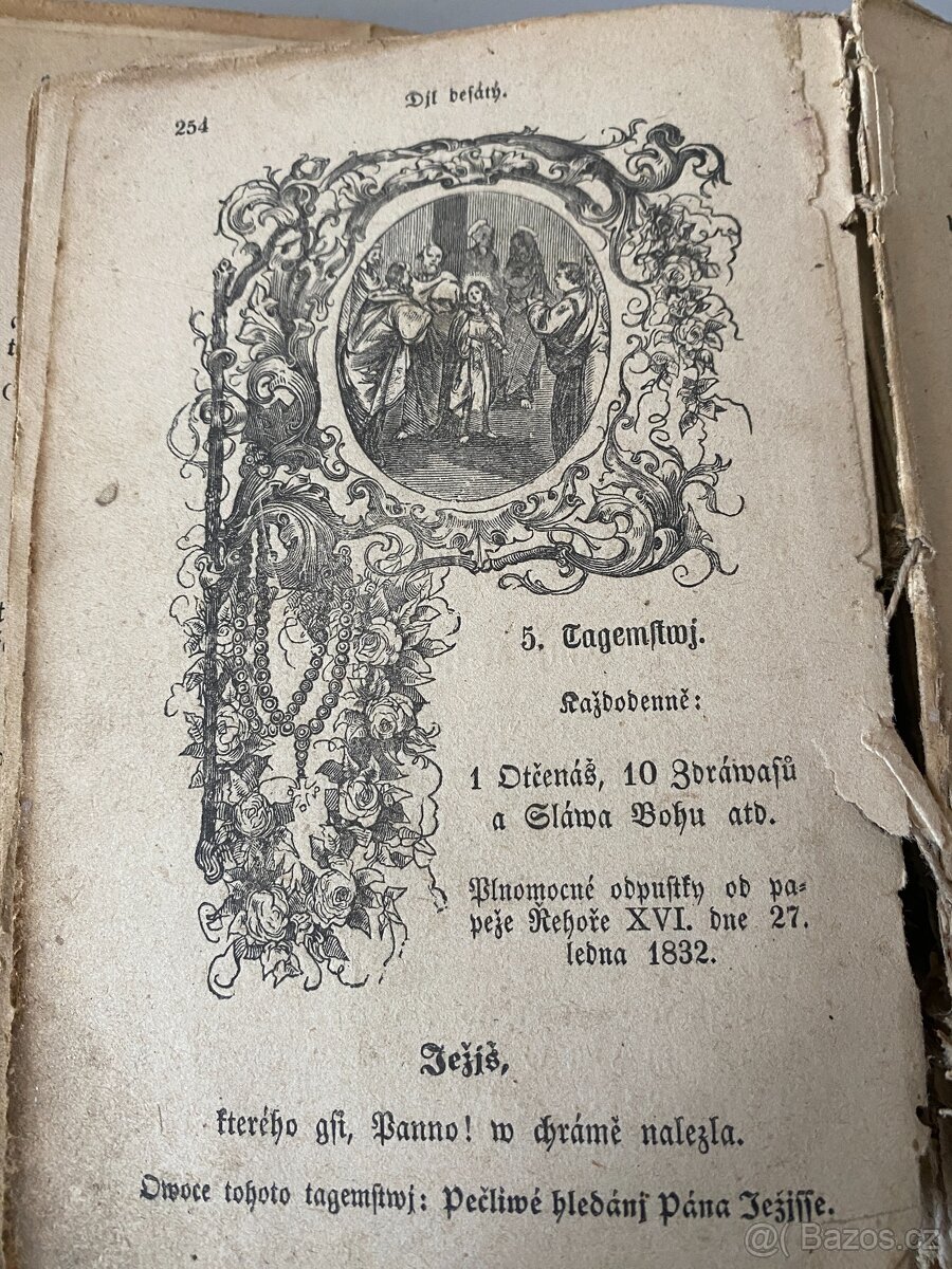 bible stará bible modlitební knížka písmo svaté stará kniha - 11