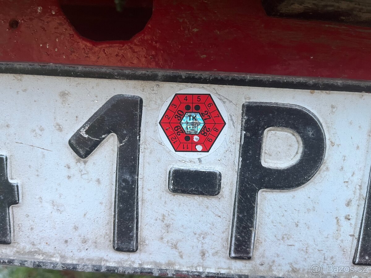 Přívěsný vozík za OA domácí výroby - 11