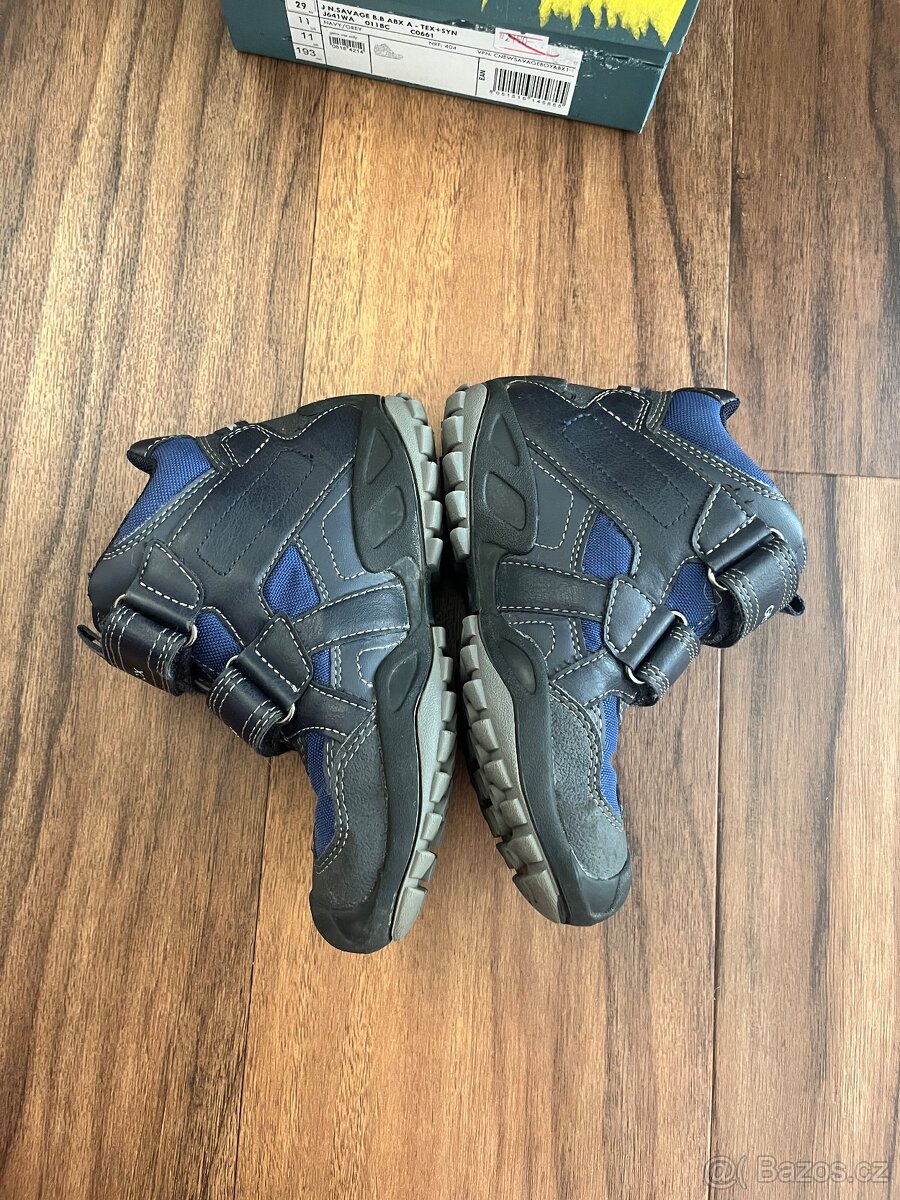 Klučičí chlapecké zimní boty Geox Respira Amphibiox - 11