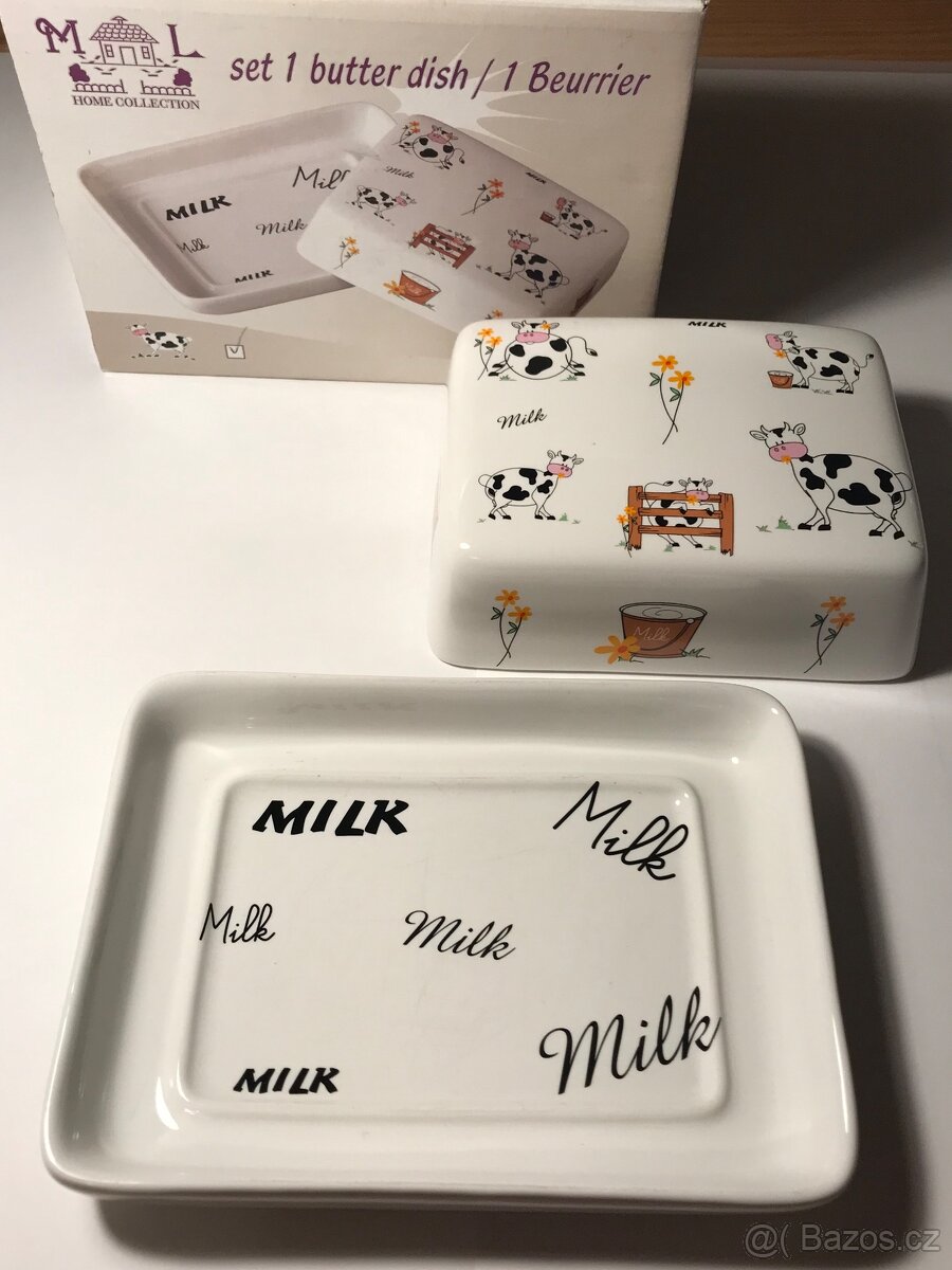 Sada na čaj s máslenkou a miskou - 11