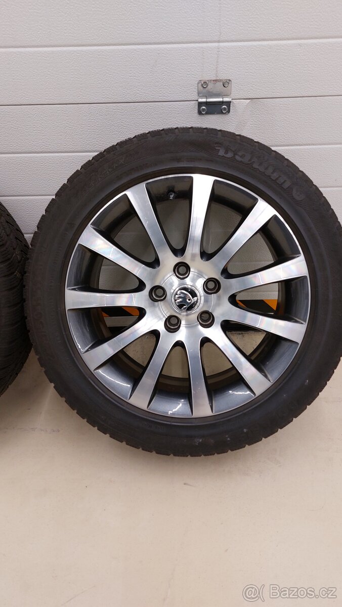 Alu kola Škoda R17 5X112 ZIMNÍ PNEU 225/50 R17 ANNAPURNA - 11