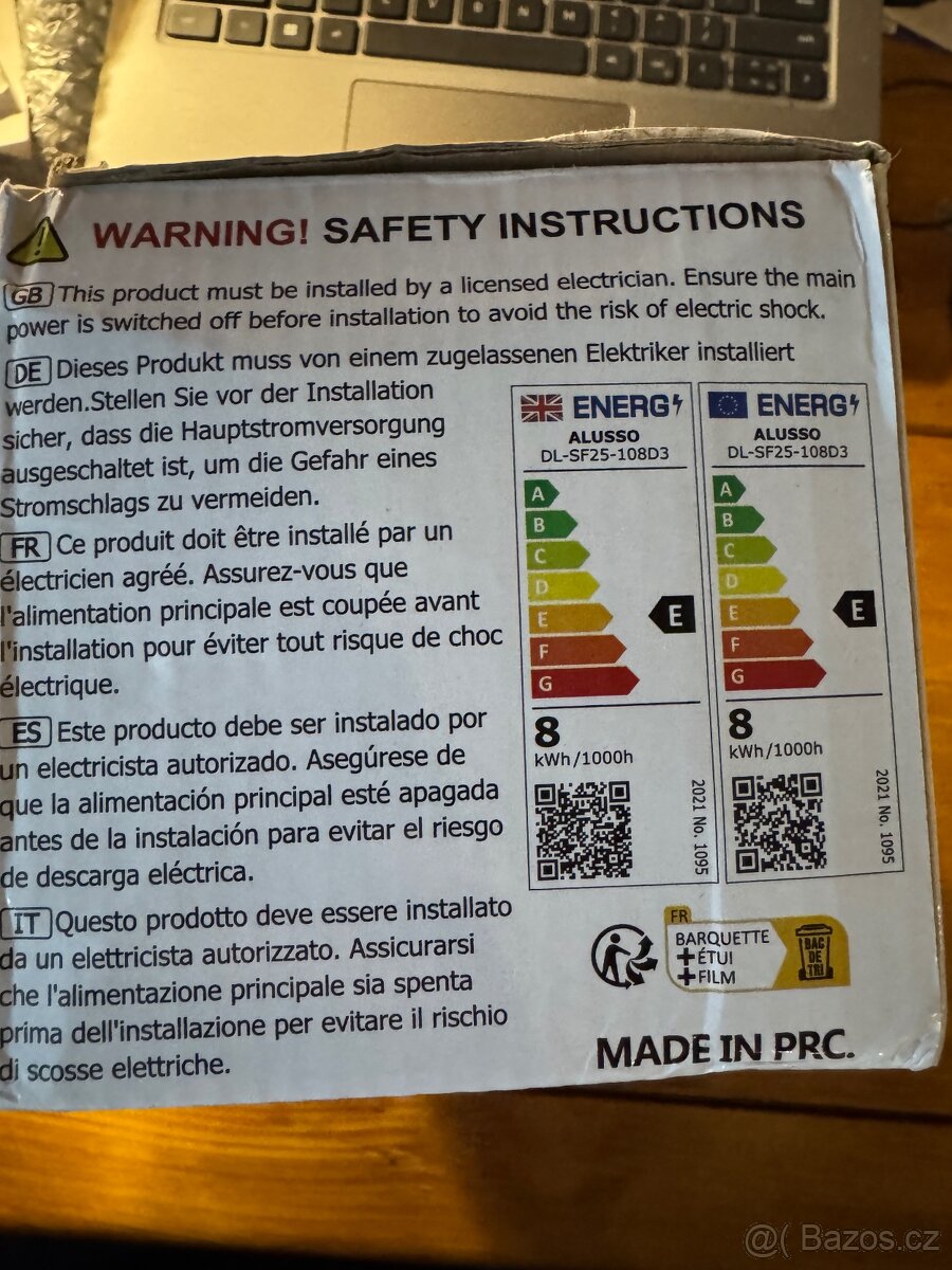 ALUSSO Vestavné LED světlo, 4ks - 11