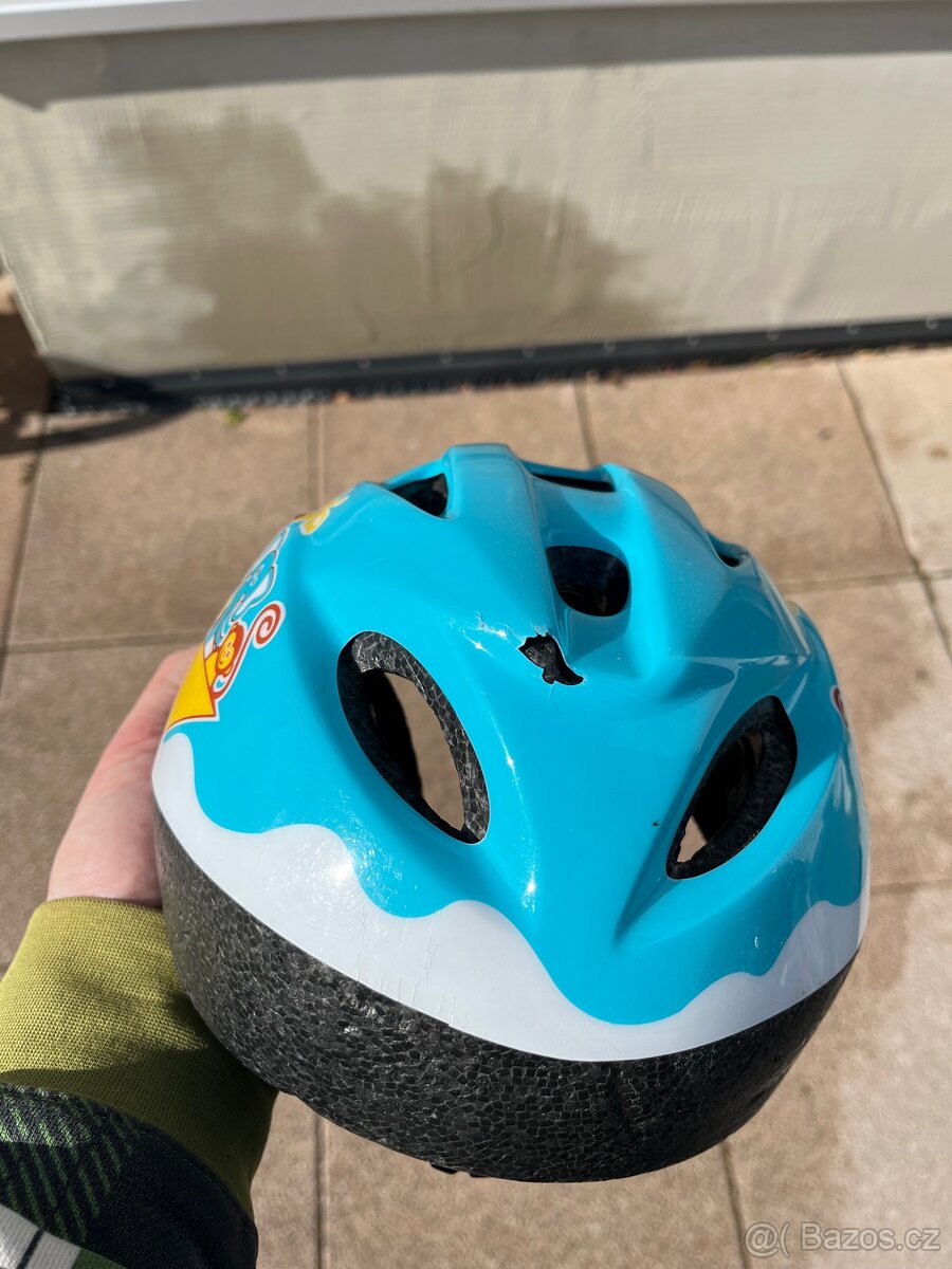 Detske kolo LeaderFox 14" s helmou - 11