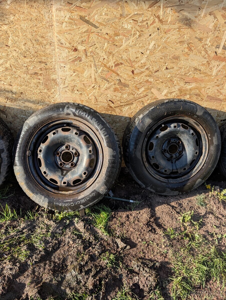 5x100 R14 8x ocelových disků - 11