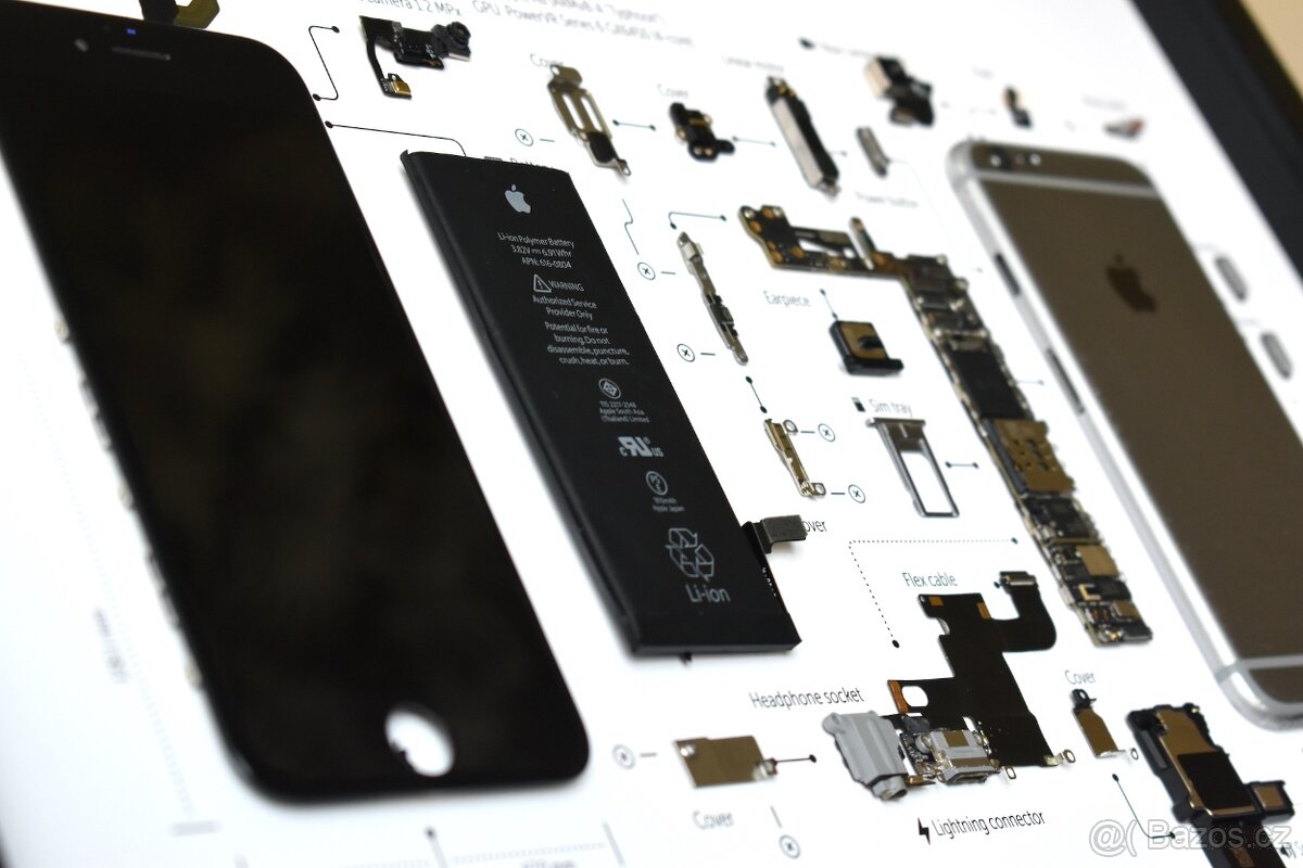 Nástěnný obraz iPhone 6 - dekorace bytu, kanceláře nebo dar - 11
