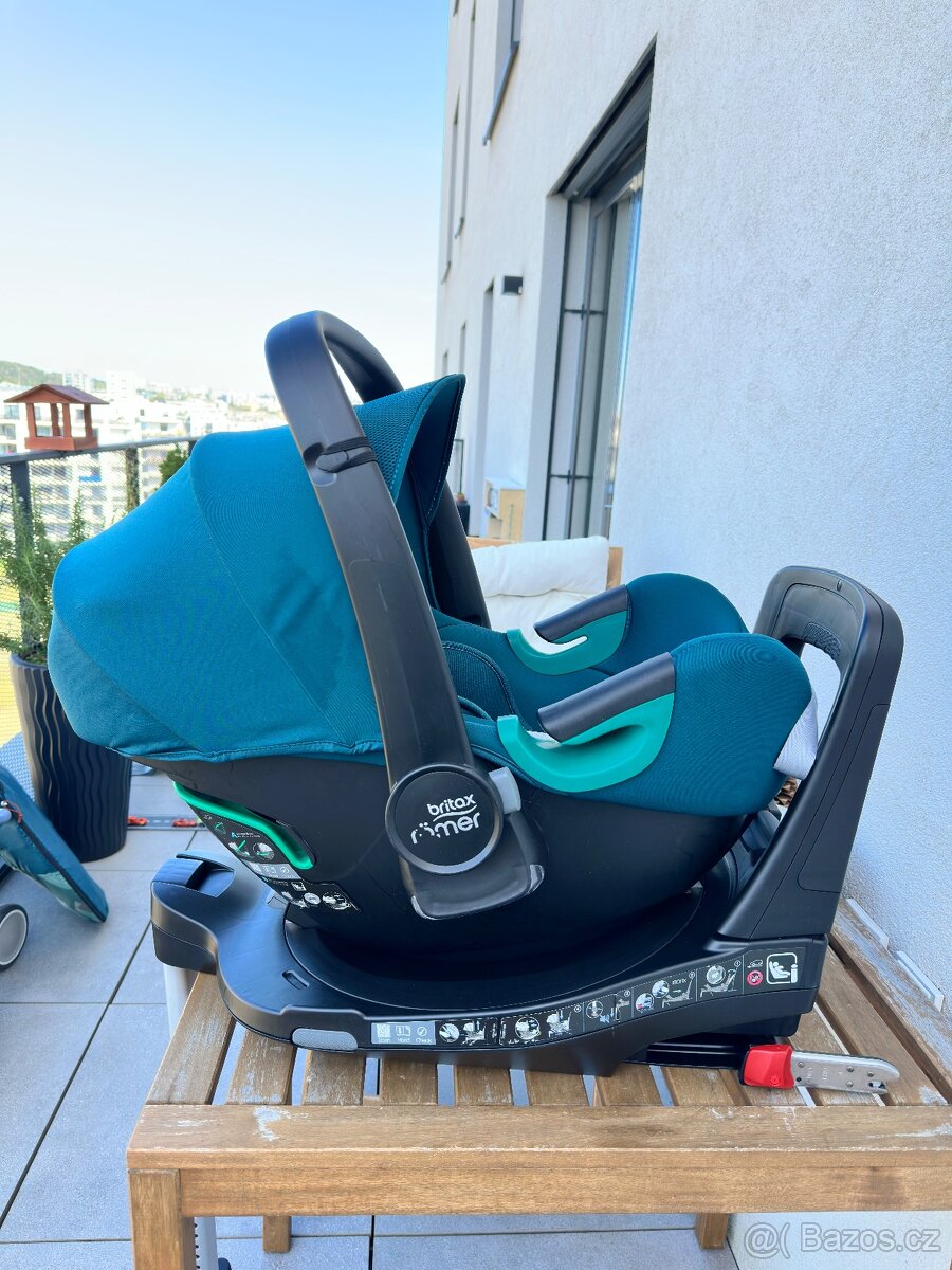 Autosedačka Britax Baby-Safe iSense - Atlantic Green + báze - 11
