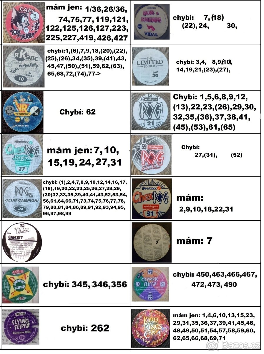 Koupím pogy dle fotek - 11