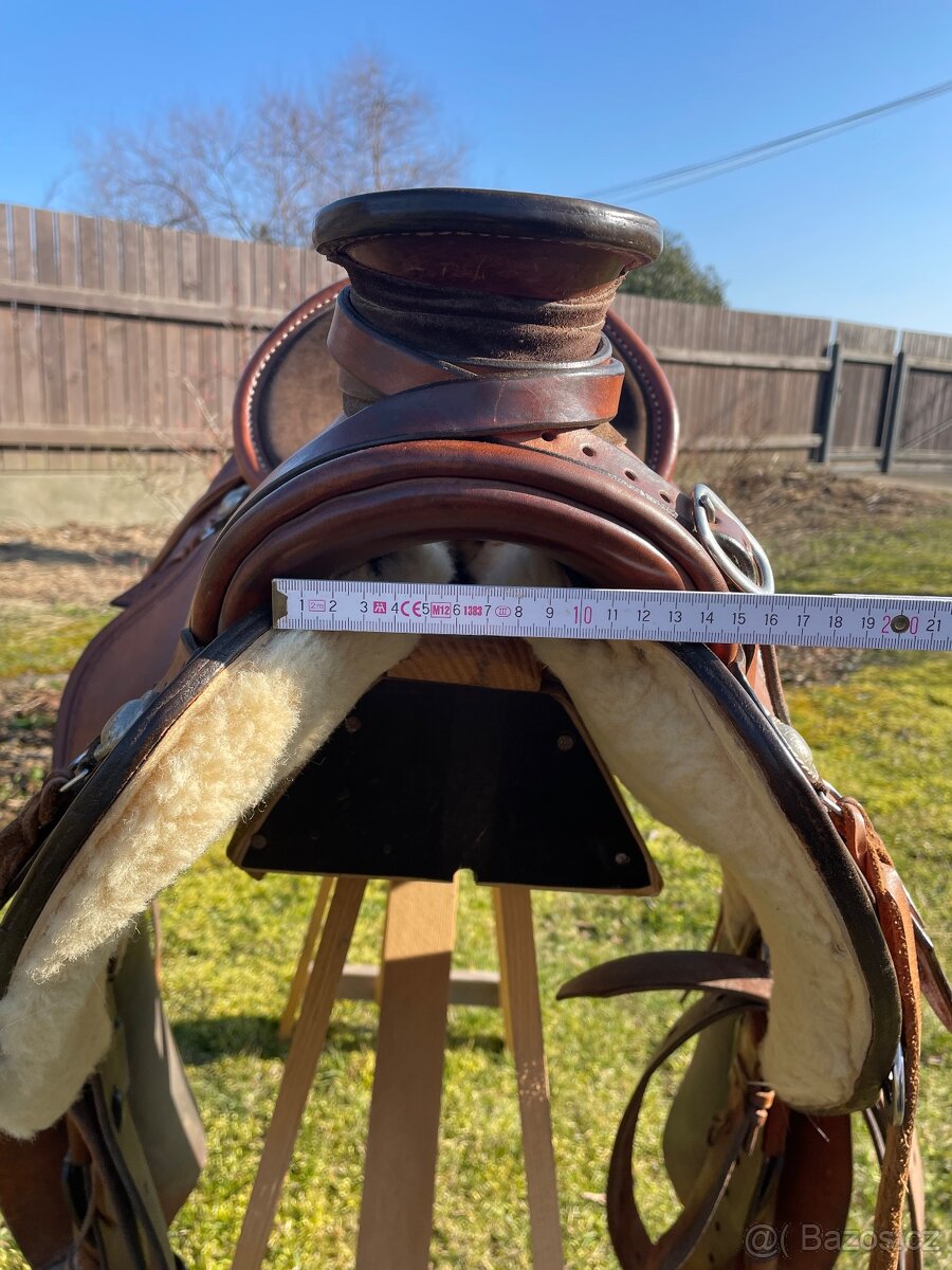 Westernové sedlo wade - 11