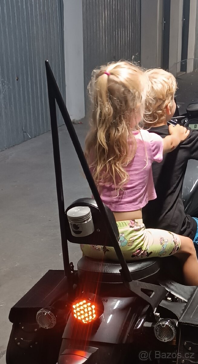 Opierka Sissy Bar sedadlá - 11