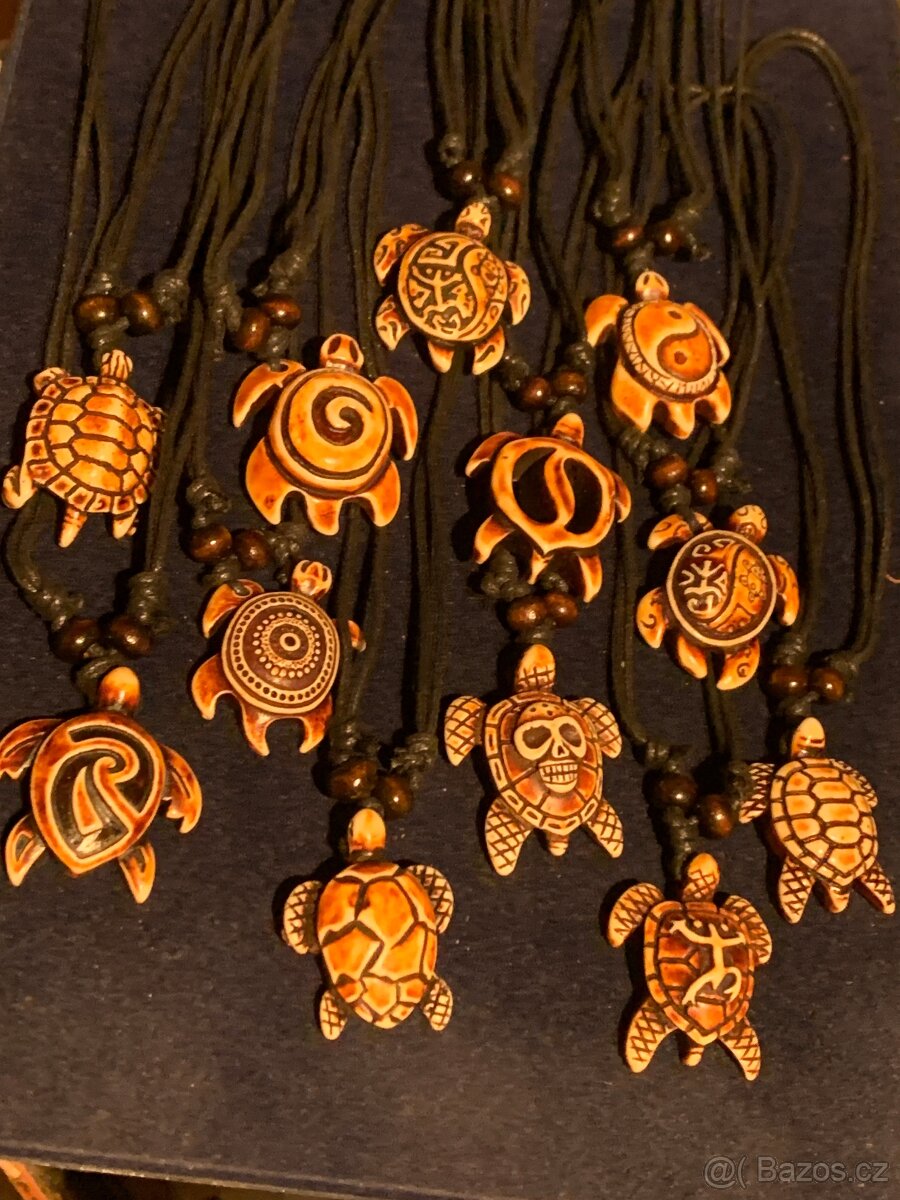 náhrdelník s přírodninami - 11