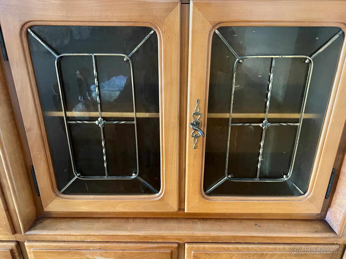 Příborník /bufet starožitný masiv dub - 11