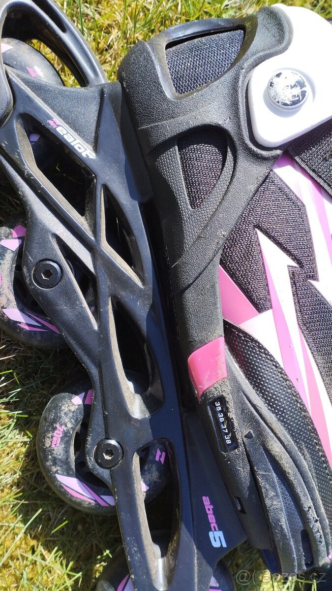 Dívčí kolečkové brusle 35-38 - 11