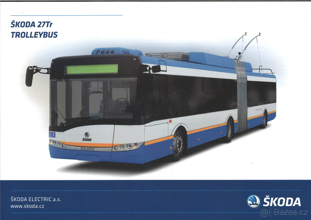 Prospekty - Trolejbusy Škoda 1 - 11