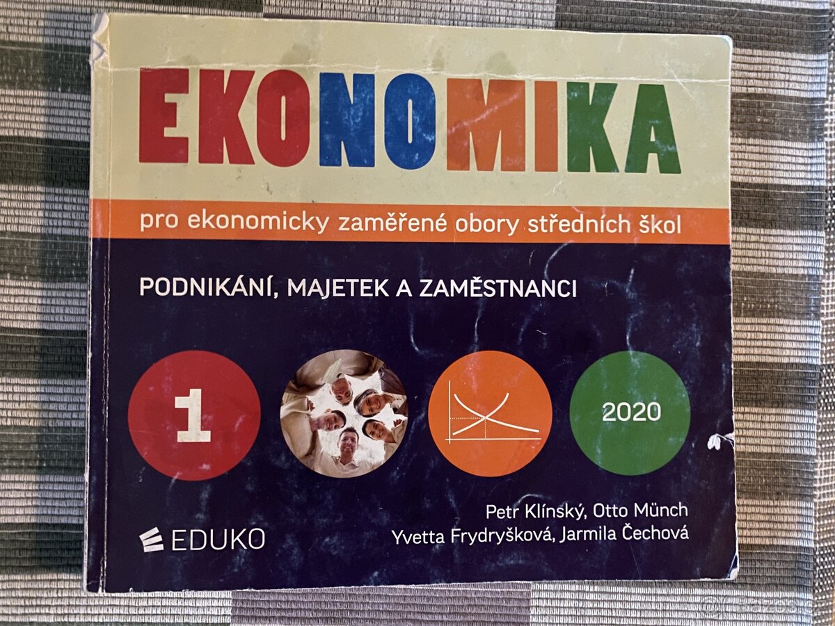 Učebnice pro střední školu - více druhů, cena za kus - 11