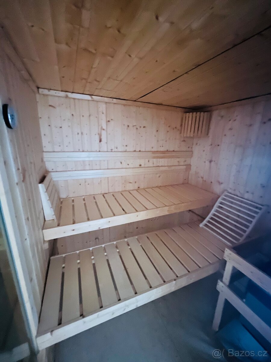 Finská sauna Karibu+kamba BioMat 9 kw - 11