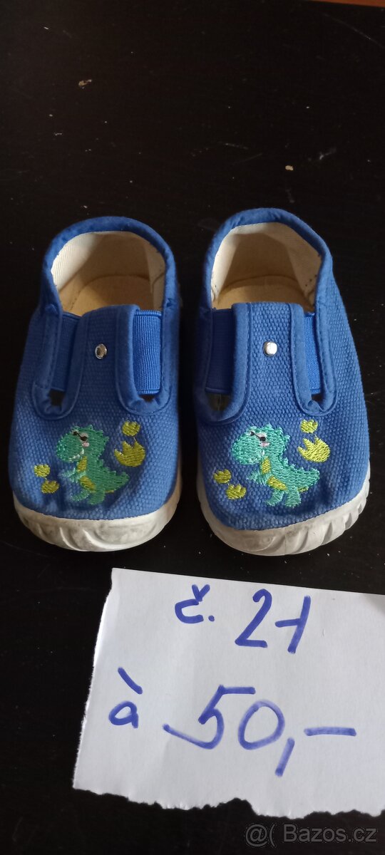 Dětské nošené botičky vel. 19, 20 a 21 - 11