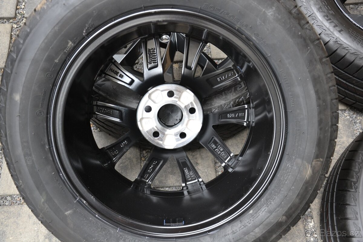 Š.Kamiq,Scala, VW Taigo – NOVÉ Alu + letní 205/60R16 Bridges - 11