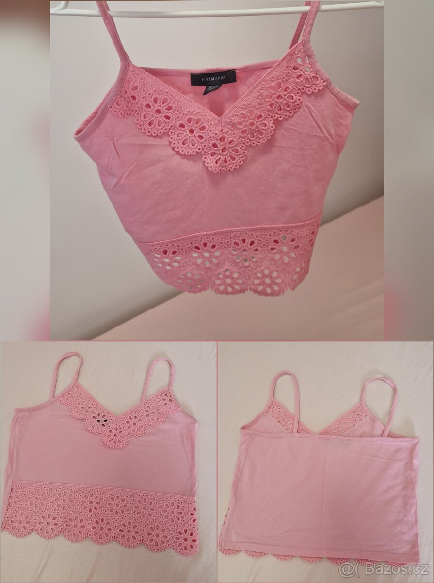 topy, croptopy, tílka, halenky - 11