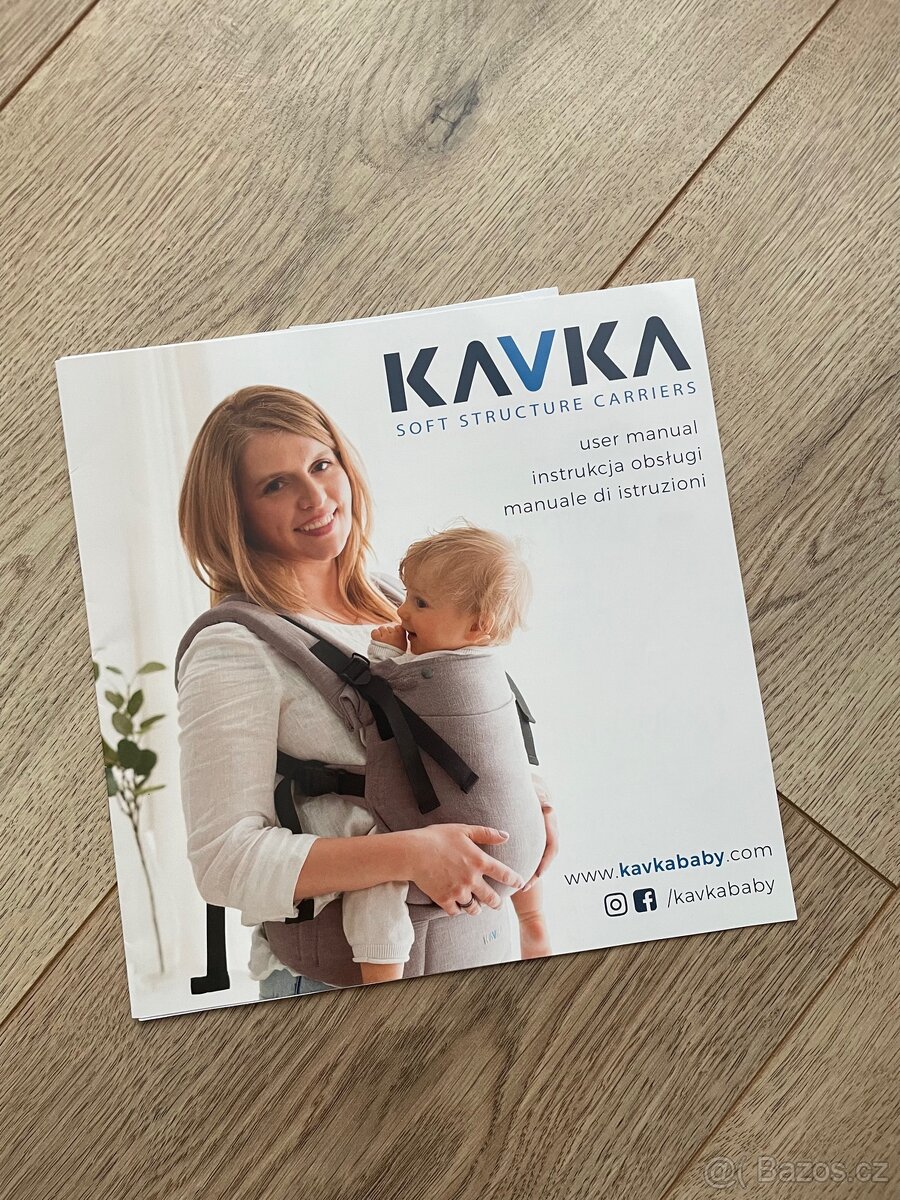 Nosítko Kavka Multi-Age Flint Braid Bamboo - 11