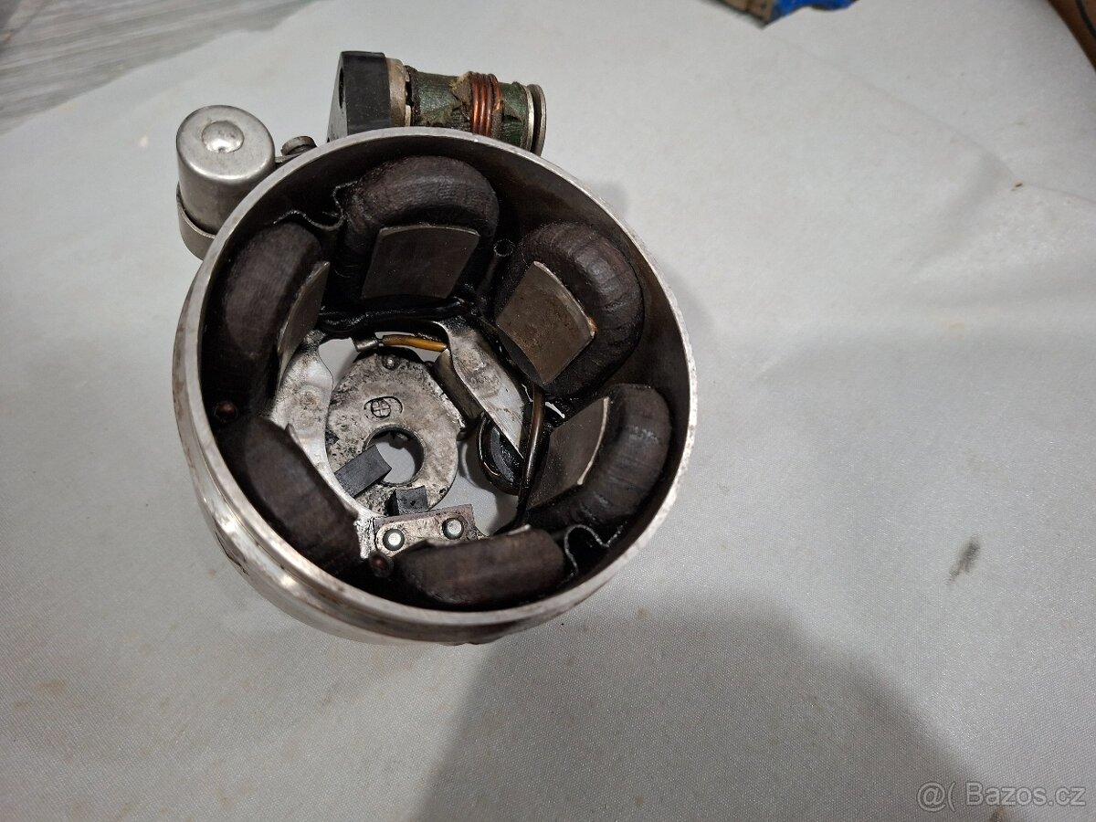 Jawa 250 perak - stator zapalovani - 11