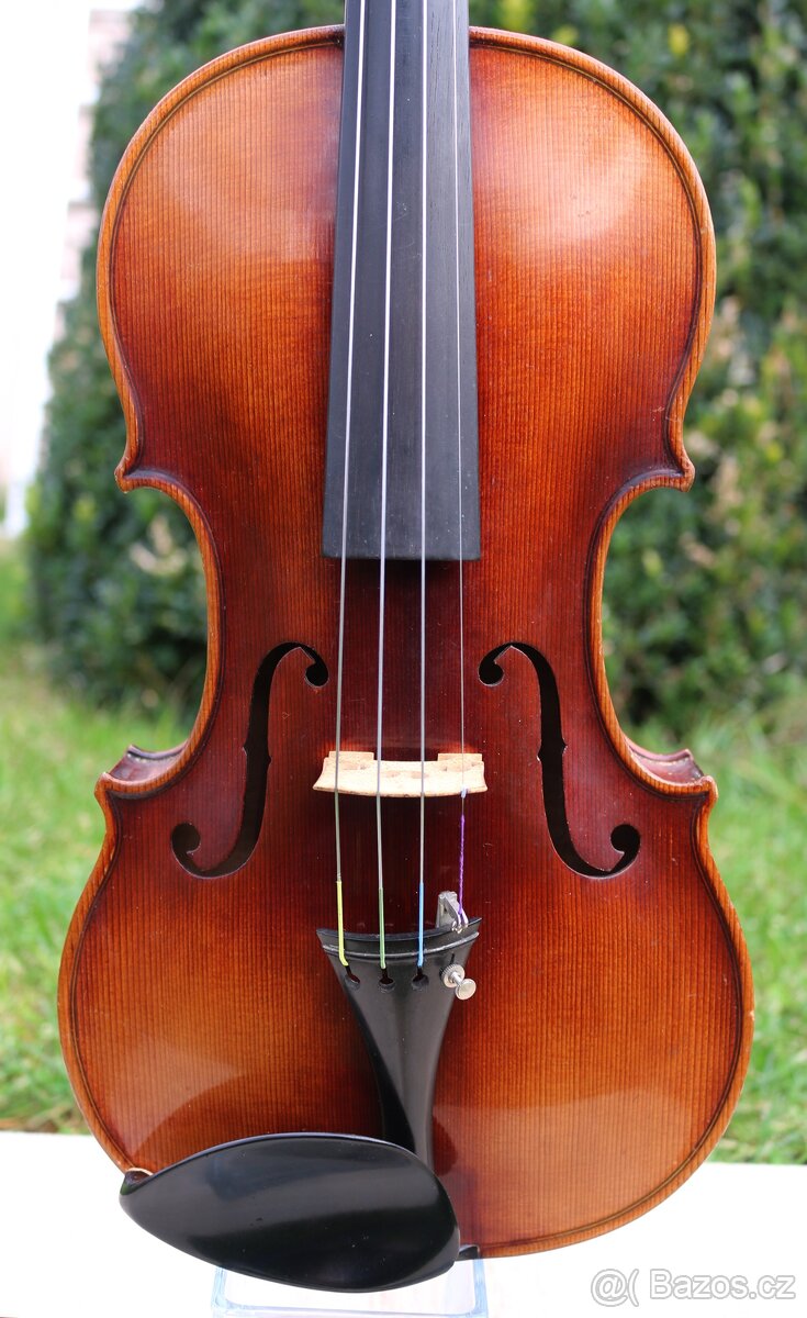 Staré kvalitní česko-německé celé 4/4 housle, c. 1910 - 11