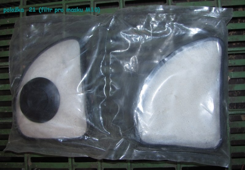 Prodám různé plynové masky a jejich příslušenství - 11
