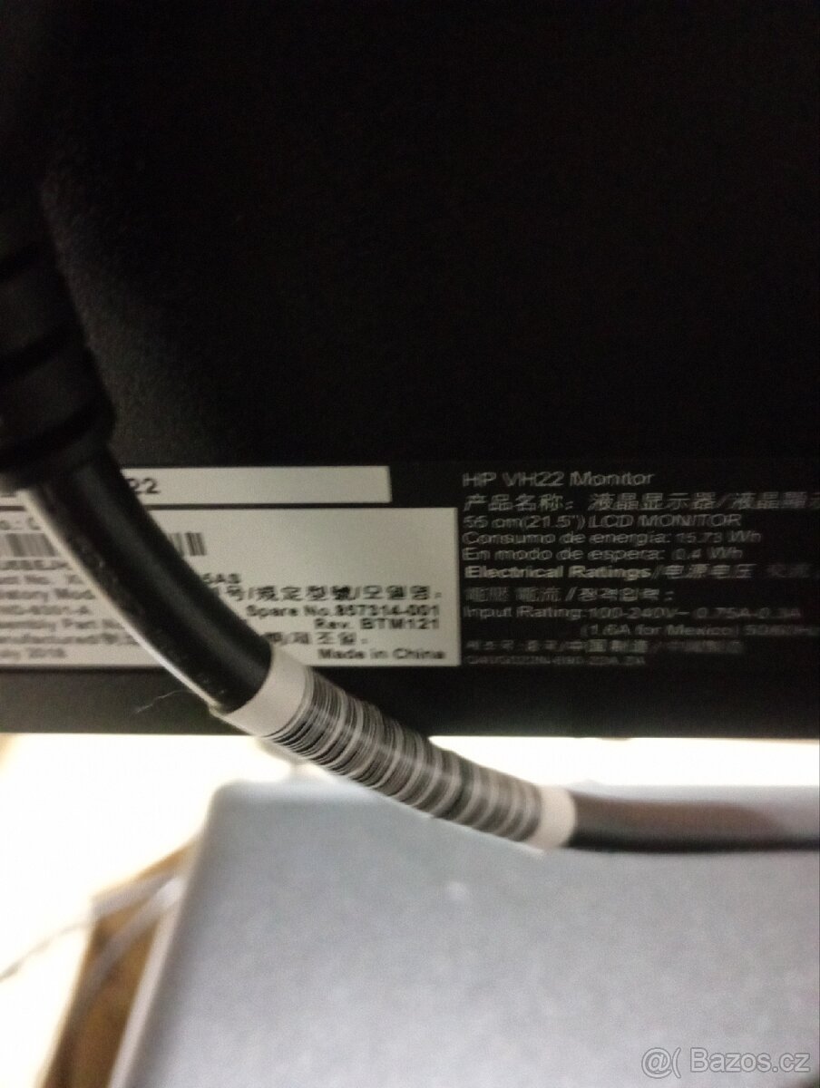 Sestava obsahuje HP ProDesk 400 G5 , Monitor HP VH22 22'' - 11