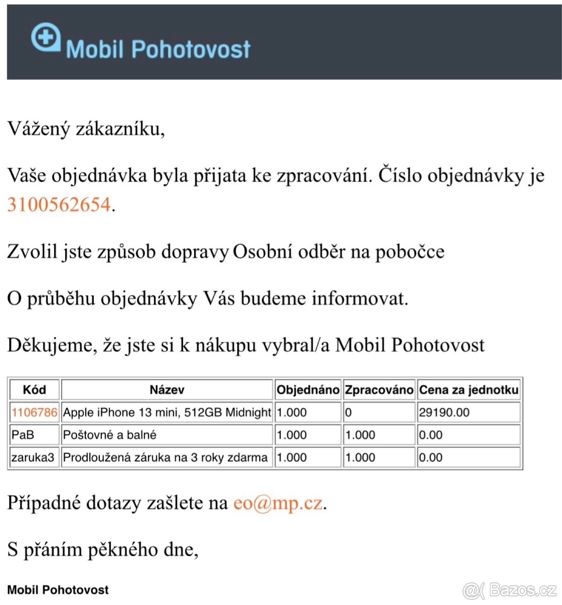 iPhone 13 mini 512GB ČERNÝ/black 93% - kompletní balení - 11