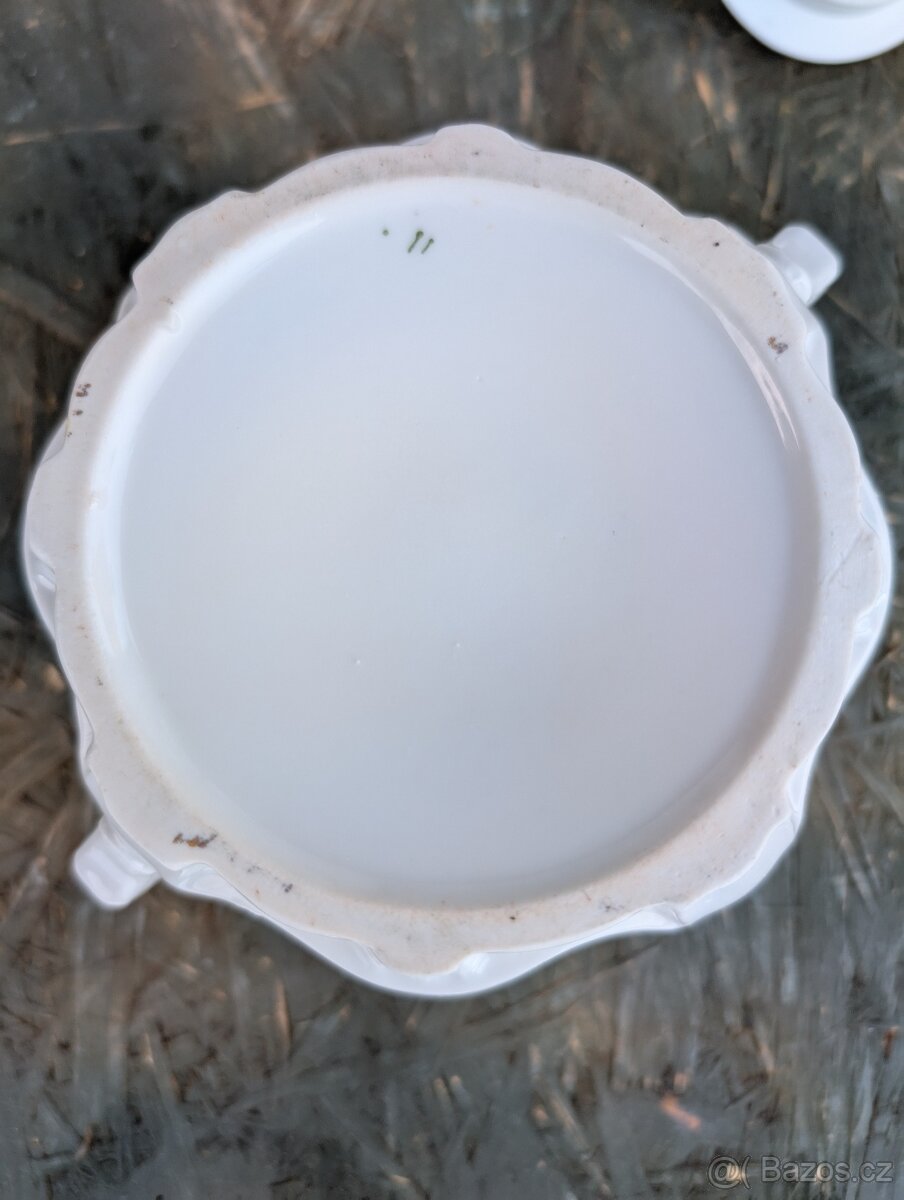 Sběratelská cukřenka v secesním stylu. - 11