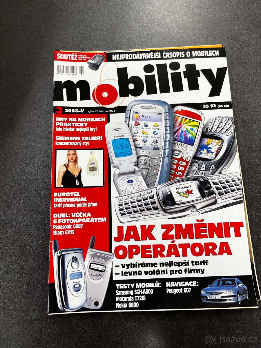 Časopis Mobility celý ročník 2003 12ks - 11