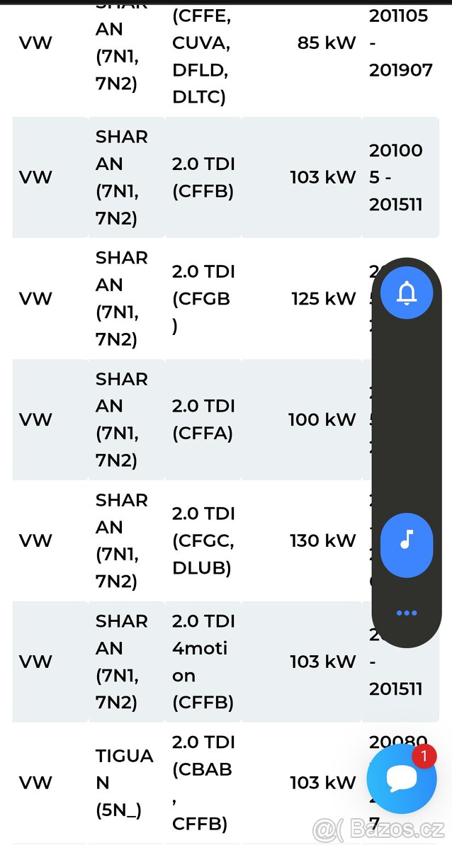 Filtry sada VW Passat B7 - 11