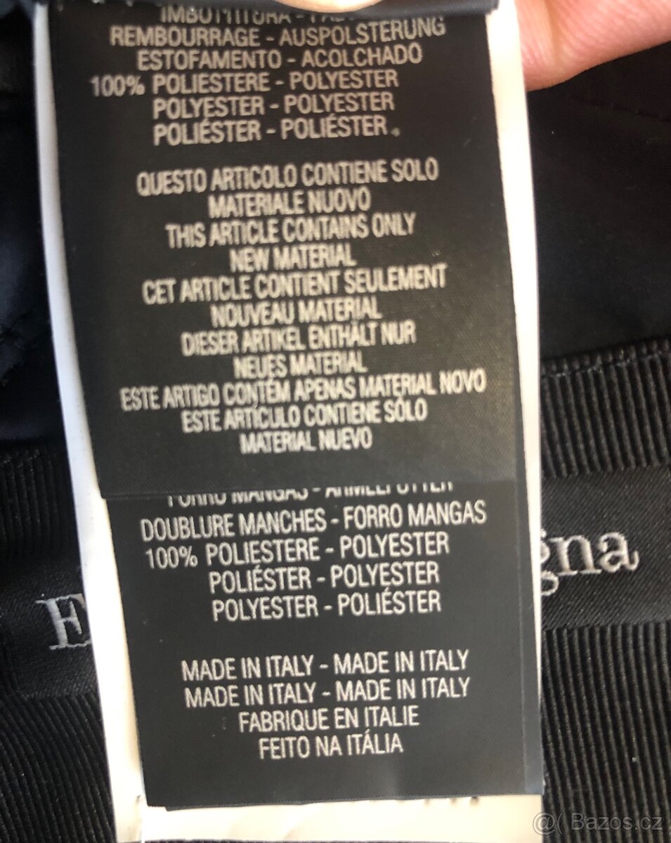 Luxusní zimní bunda E. Zegna, cena nové přes 170tis kč - 11