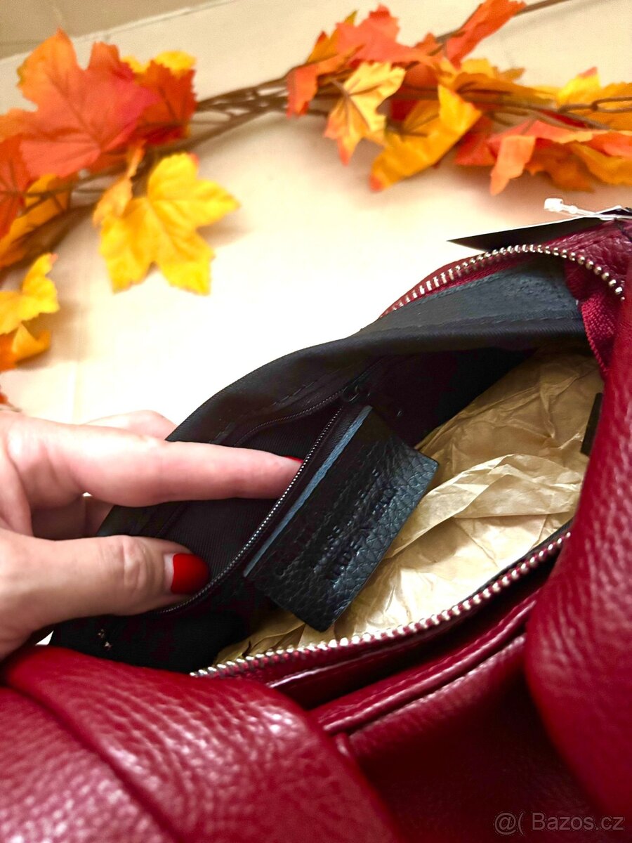 BLAIRE NOVÁ kožená kabelka do ruky, crossbody - 11