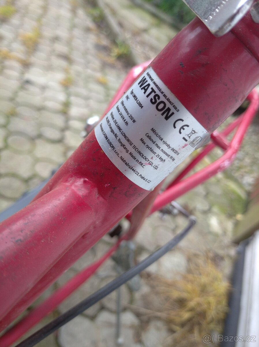 Skládací elektrokolo s novou baterii - 11