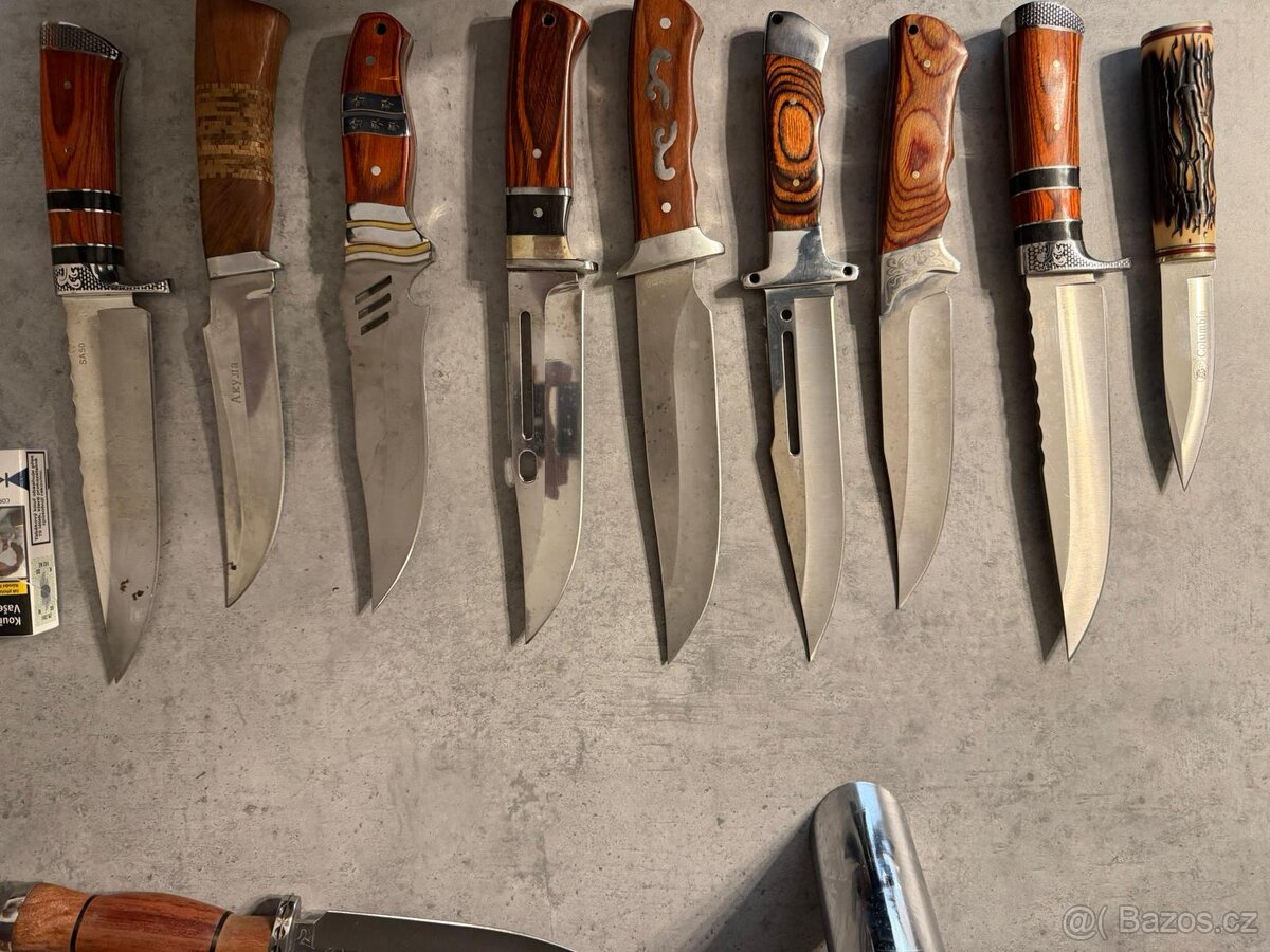 Nože, staré-Damašek - 11