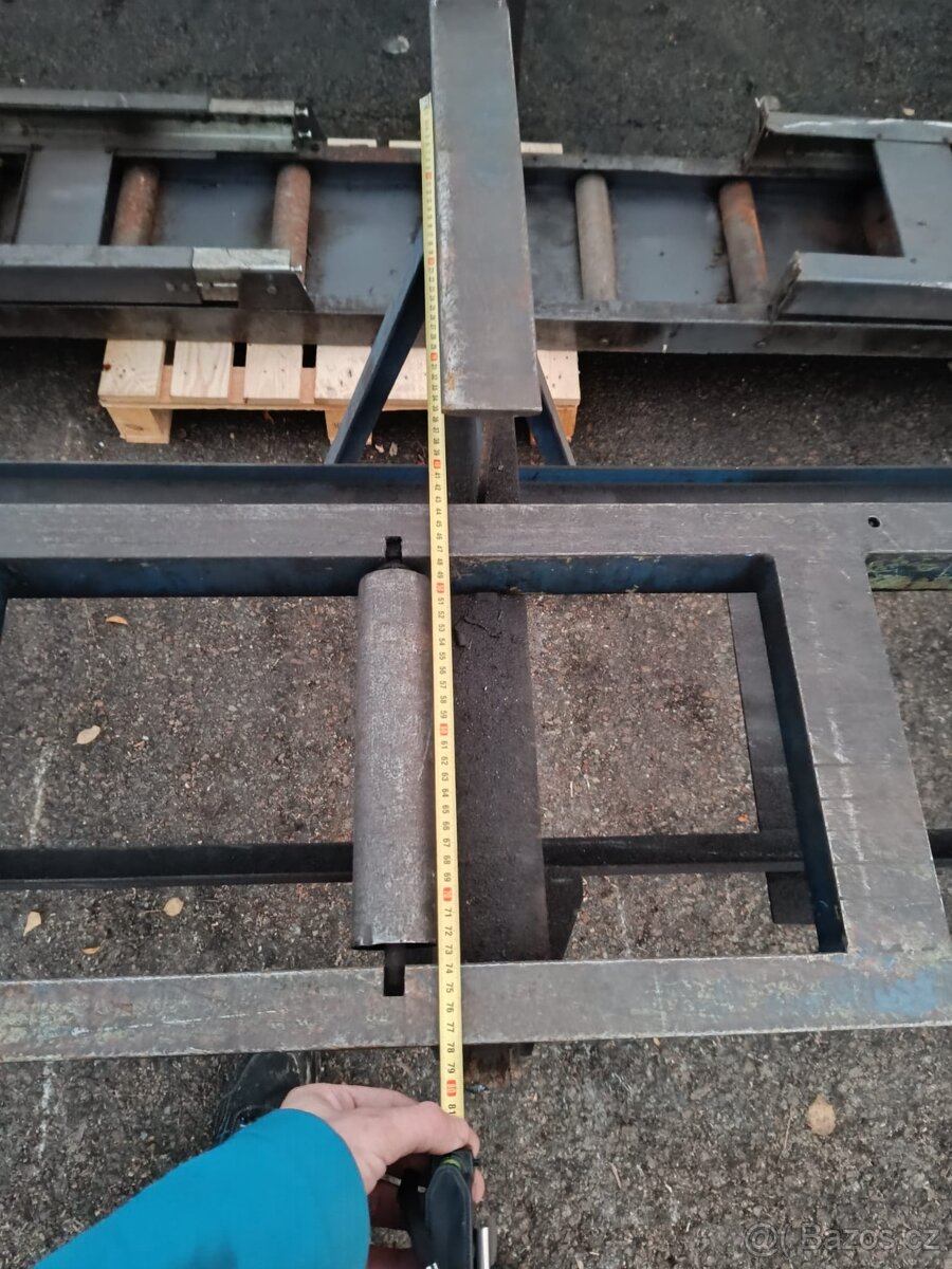 VÁLEČKOVÝ DOPRAVNÍK S ODKLÁDACÍM PROSTOREM 350cm délka - 11