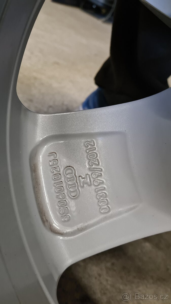 ALU KOLA R17 - 5x112 zimní originál AUDI A4, VW, ŠKODA - 11