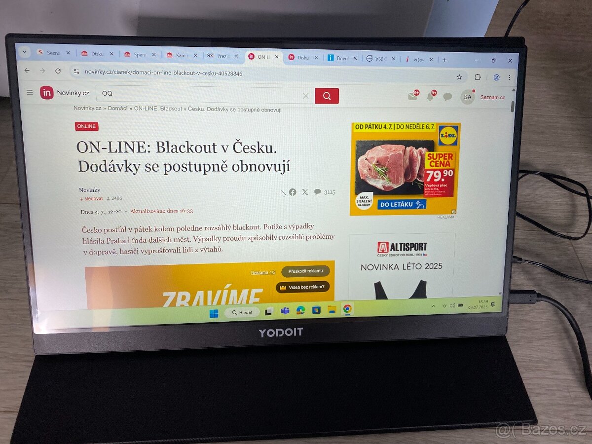 Přenosný monitor 17 palců - 11